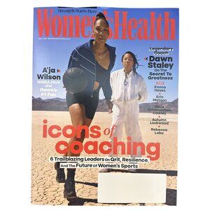Womens Health Magazine Fall 2025 A'ja Wilson Dawn Staley WNBA Icons of Coaching